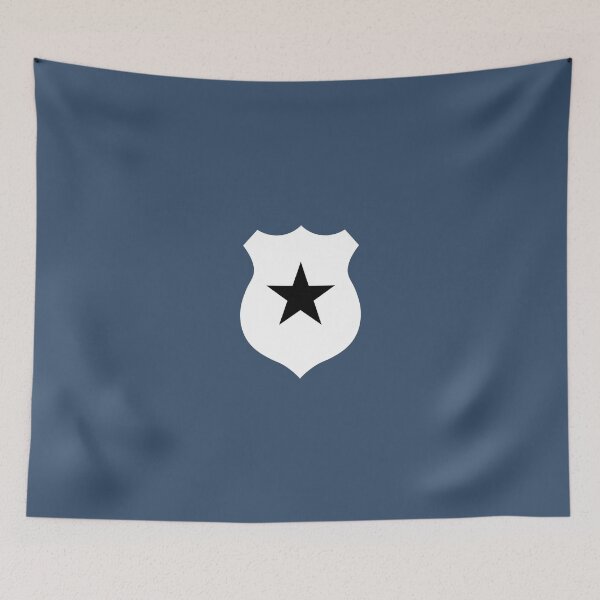 Item preview, Police badge star only designed and sold by flexycreatives.