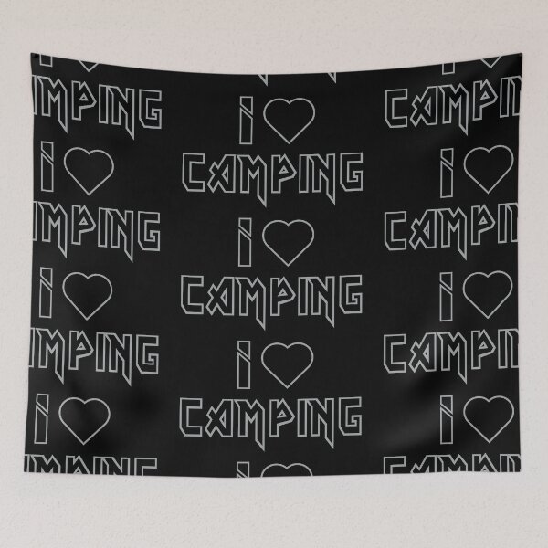 Item preview, I Love Camping Apparel and Accessories designed and sold by bahamamule.