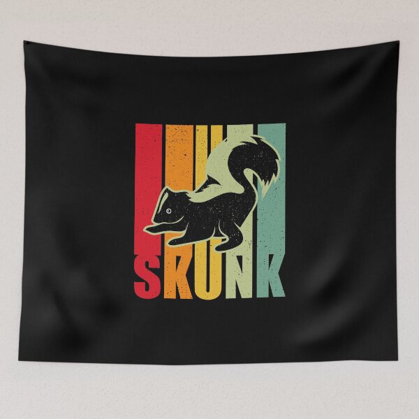 Item preview, Vintage skunk designed and sold by ElBeDesigns.