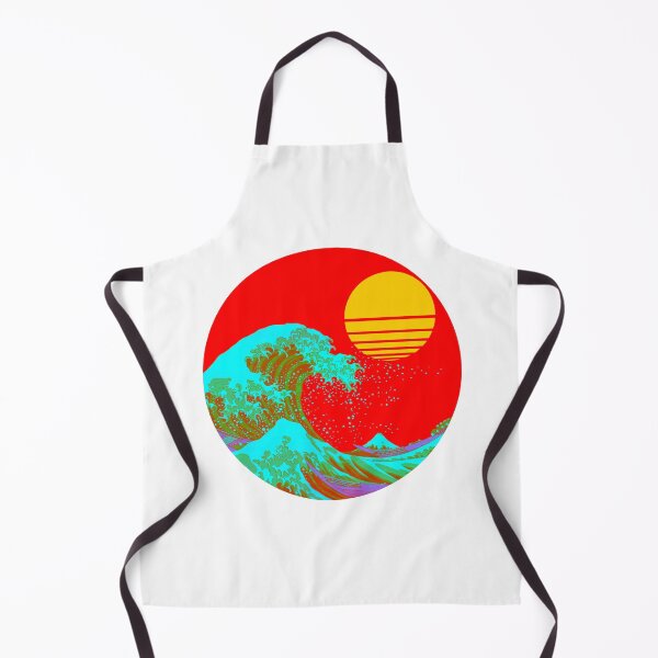 Item preview, Wava Off Kanagawa Red Sunset designed and sold by Sabbaht.