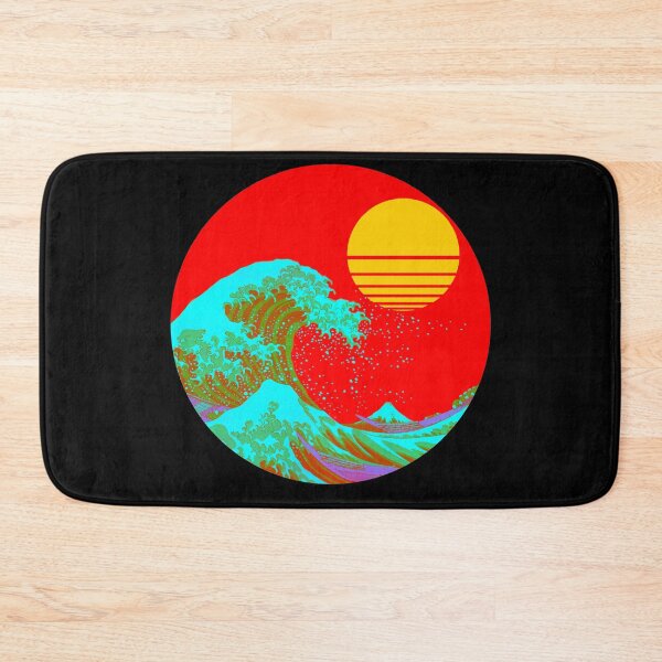 Item preview, Wava Off Kanagawa Red Sunset designed and sold by Sabbaht.