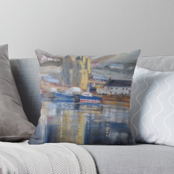 Item preview, Reflections, Scalloway harbour designed and sold by Redbarron.