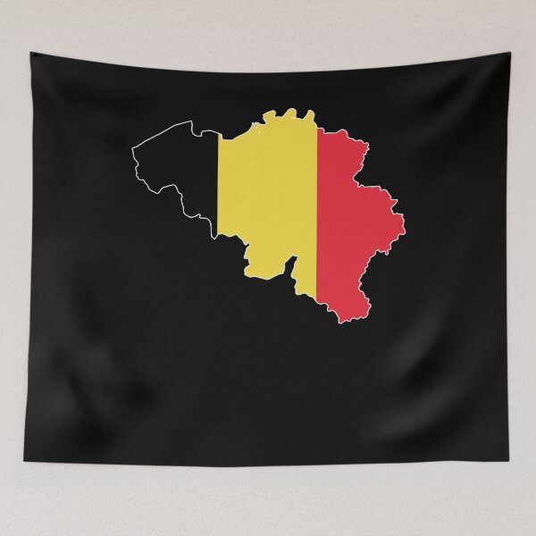 Item preview, Belgium Flag Country Outline Shape designed and sold by 1681830934131.