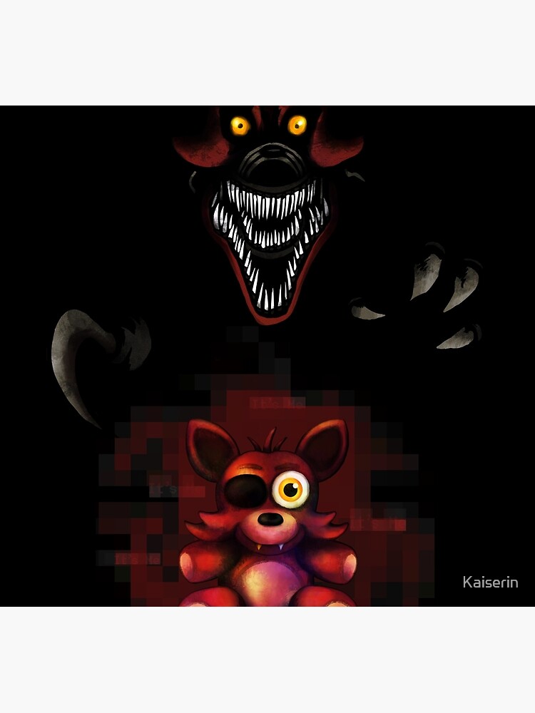 Five Nights at Freddy's - Fnaf 4 - Nightmare Foxy Photographic Print for  Sale by Kaiserin