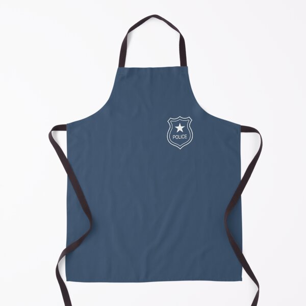 Item preview, Police badge double outline big star and above the police label designed and sold by flexycreatives.