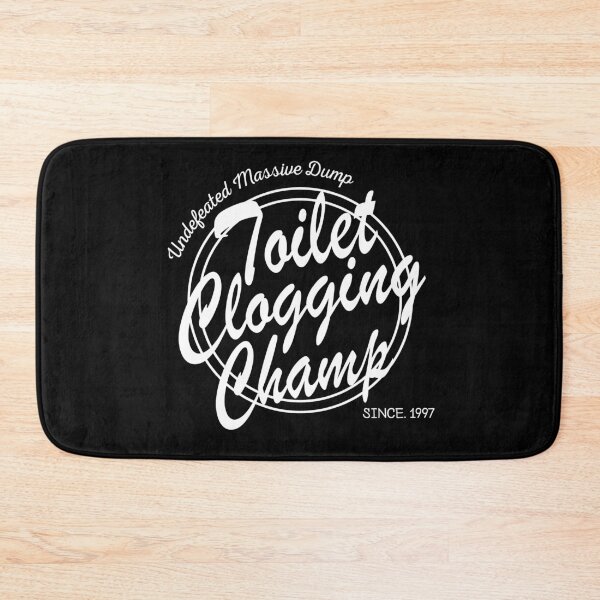 Item preview, Undefeated Massive Dump Division Toilet Clogging Champ designed and sold by AmberSiraj.