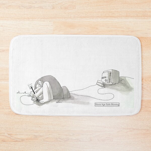 Item preview, Stone Age Safe Blowing designed and sold by davidgoble.