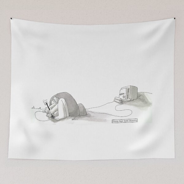 Item preview, Stone Age Safe Blowing designed and sold by davidgoble.