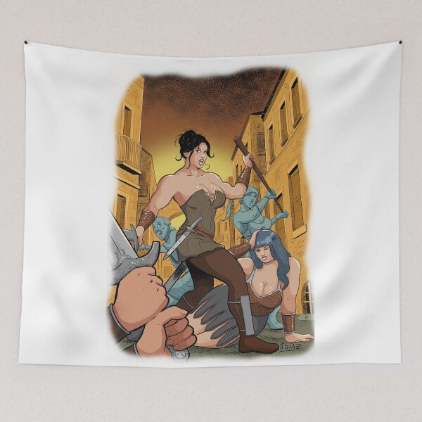 Item preview, Barbara la Bárbara Cover 1 designed and sold by Unrated-Comics1.