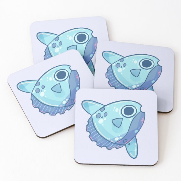 Item preview, Mola Mola Turquoise Ocean Sunfish designed and sold by GalaxyChicken.