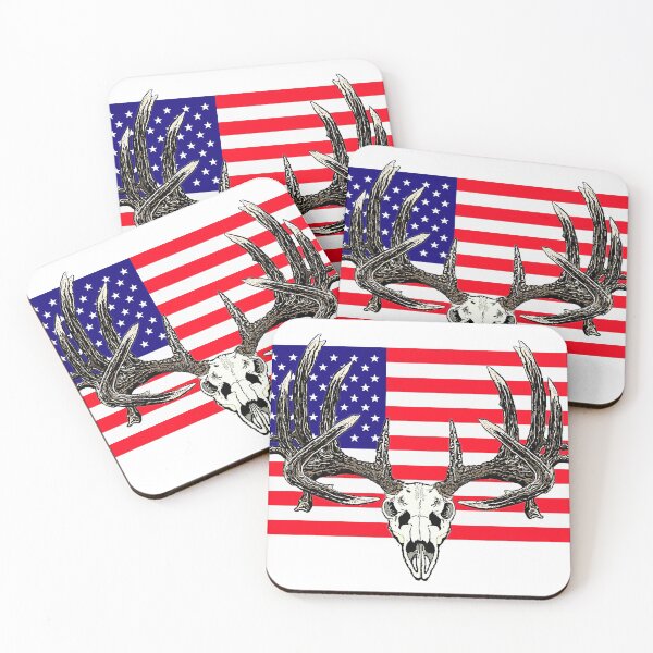 Item preview, Deer skull Patriot  designed and sold by Saltypro.