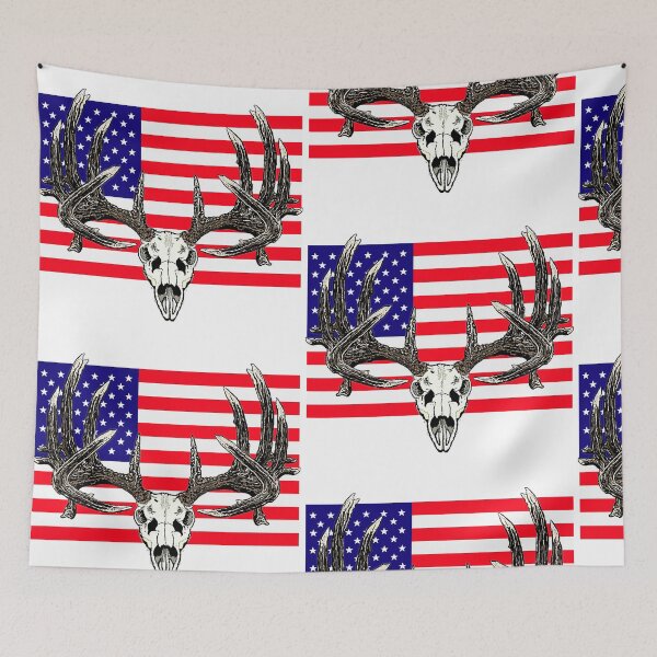 Item preview, Deer skull Patriot  designed and sold by Saltypro.