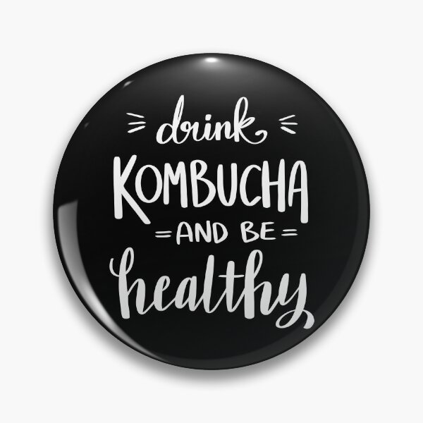 Item preview, Drink Kombucha and Be Healthy designed and sold by DesignByJK.