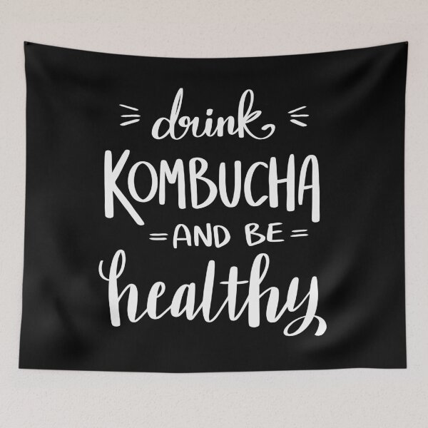 Item preview, Drink Kombucha and Be Healthy designed and sold by DesignByJK.