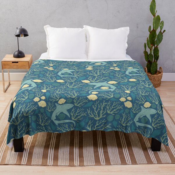 Item preview, Underwater Animal Kingdom Pattern- Fishes designed and sold by PosterpartyCo.
