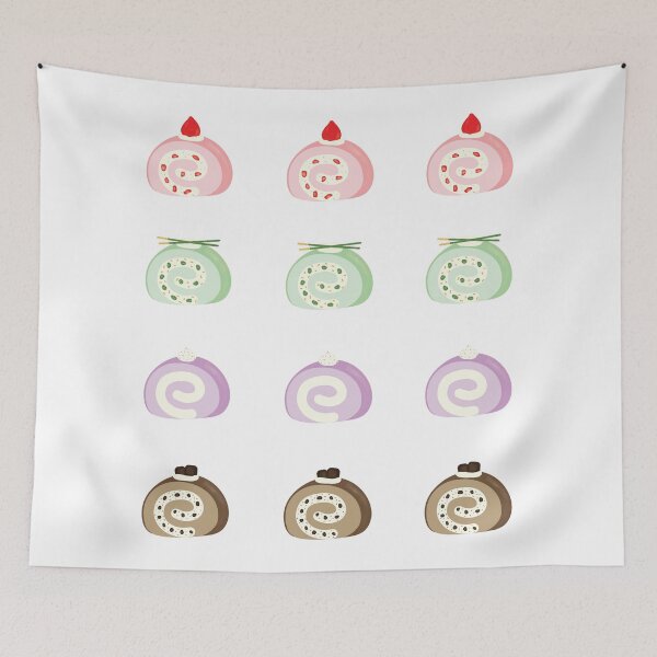 Item preview, Roll Cake Stickers 20 Pack Stickers/Magnets designed and sold by keke's delivery co..