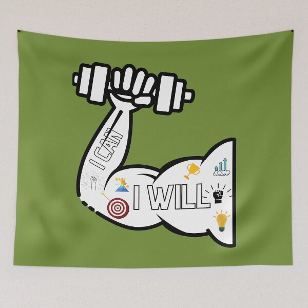 Item preview, I CAN AND I WILL designed and sold by Zebra-fashion.