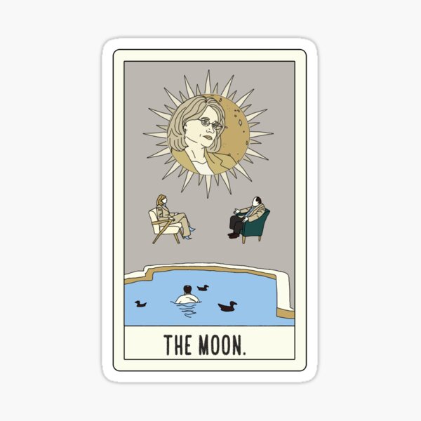 Dr. Melfi Moon Tarot  Sticker