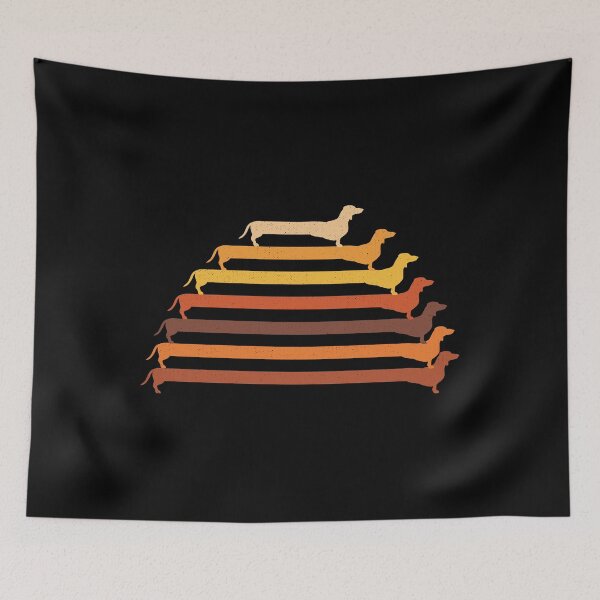 Item preview, Dachshund Wiener Dog Vintage Sunset designed and sold by d247.