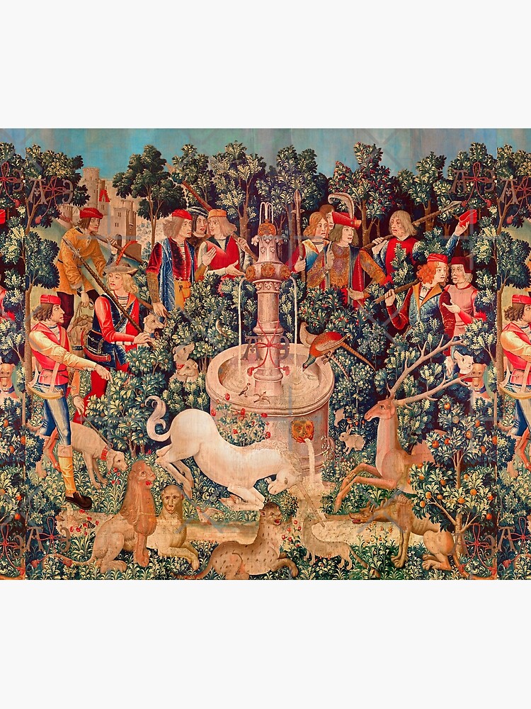 The unicorn is online found tapestry