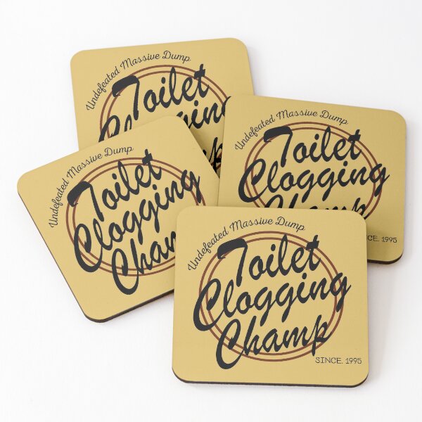 Item preview, Undefeated Massive Dump Division Toilet Clogging Champ designed and sold by AmberSiraj.