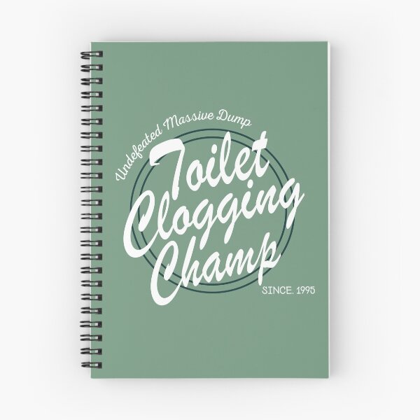 Item preview, Undefeated Massive Dump Division Toilet Clogging Champ designed and sold by AmberSiraj.