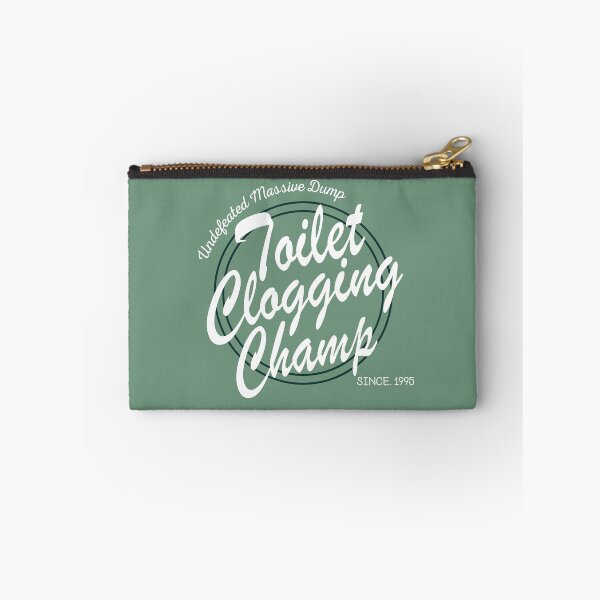 Item preview, Undefeated Massive Dump Division Toilet Clogging Champ designed and sold by AmberSiraj.