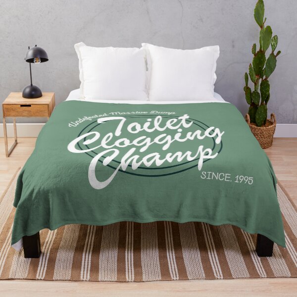 Item preview, Undefeated Massive Dump Division Toilet Clogging Champ designed and sold by AmberSiraj.