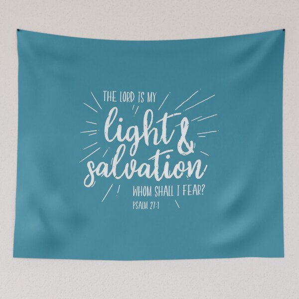 Item preview, Psalm 27 1 - The Lord is my light and salvation designed and sold by Motivburg.