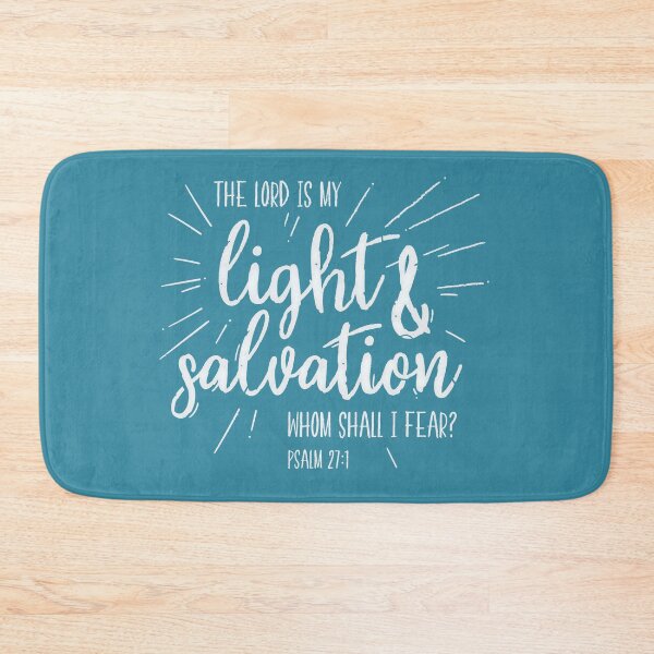 Item preview, Psalm 27 1 - The Lord is my light and salvation designed and sold by Motivburg.