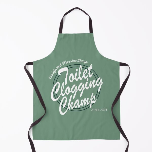 Item preview, Undefeated Massive Dump Division Toilet Clogging Champ designed and sold by AmberSiraj.