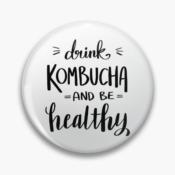 Item preview, Drink Kombucha and Be Healthy designed and sold by DesignByJK.