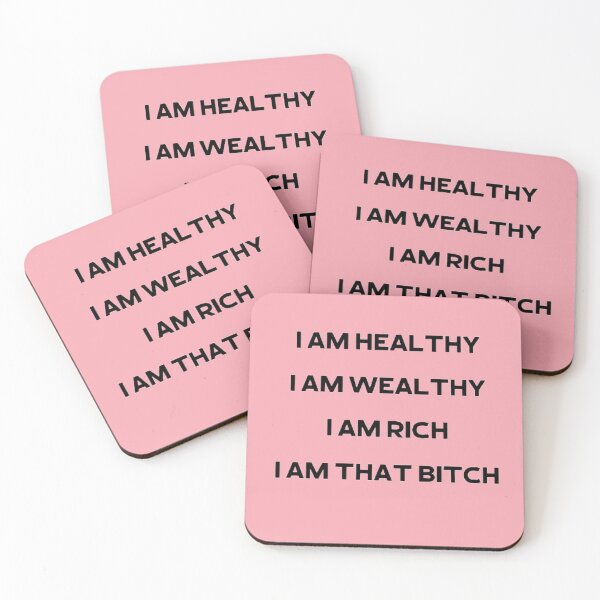 Item preview,  I Am Healthy, I Am Wealthy designed and sold by asun5.