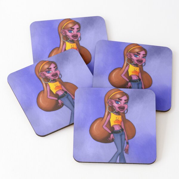 Item preview, Bratz Inspired Art with Background designed and sold by UniCatCreations.