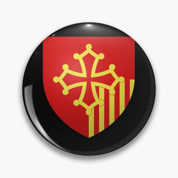Item preview, Occitanie flag coat of arms designed and sold by mikoala50.