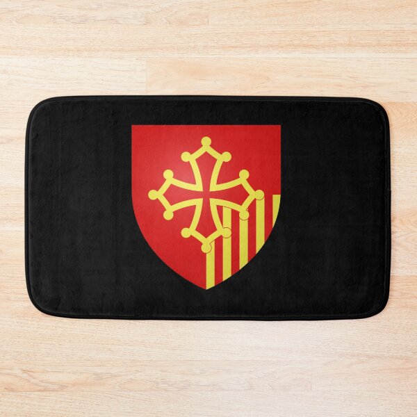 Item preview, Occitanie flag coat of arms designed and sold by mikoala50.