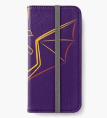 Vinilo o funda para iPhone El dragón púrpura