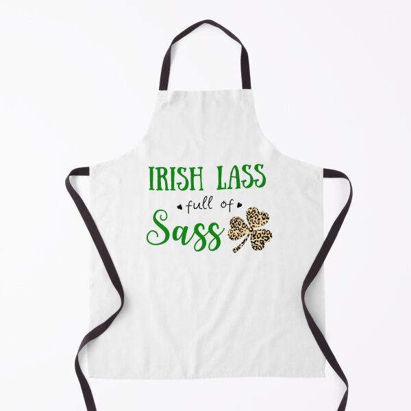 Item preview, Irish Lass full of Sass, St. Patrick's Day designed and sold by backyrdfrontier.