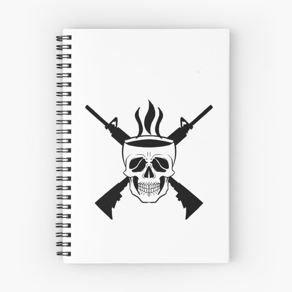 Item preview, Skull and cross guns  designed and sold by ZethTheReaper19.