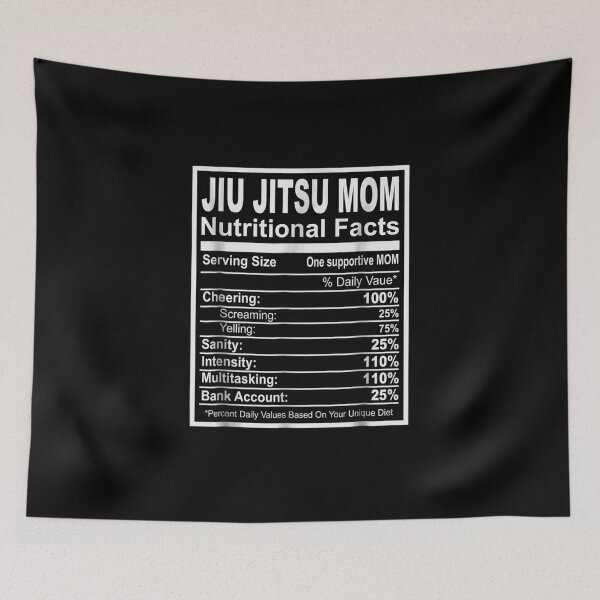 Item preview, Funny Brazilian Jiu Jitsu Definition "Jiujitsu Mom Ingredients" designed and sold by ETIndustries.