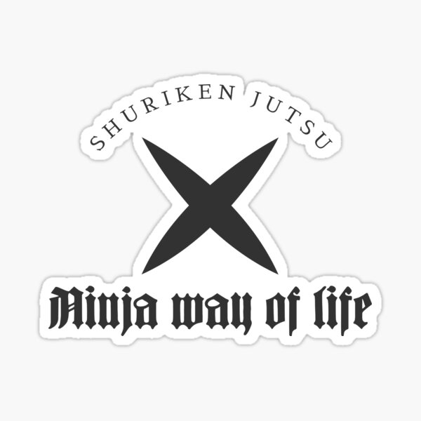 Item preview, Shuriken Jutsu / Ninja way of Life designed and sold by StacieNichols.