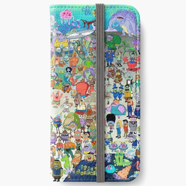 Spongebob Cast iPhone Wallet