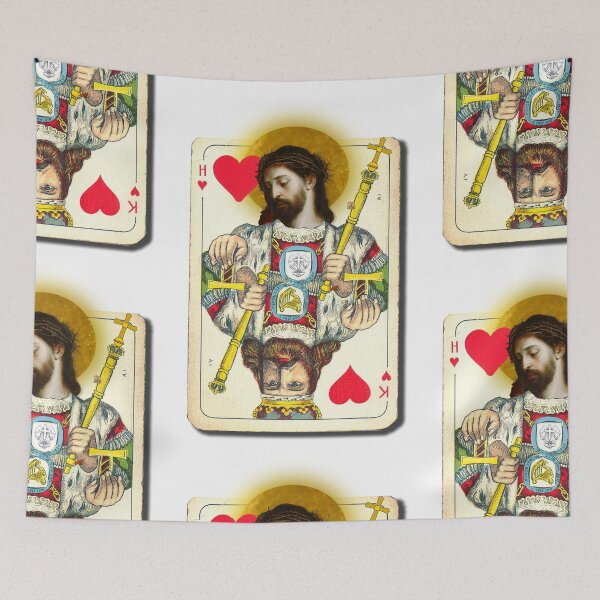 Item preview, Jesus - The King Of Hearts (Design by ACCI)  designed and sold by VanyssaGraphics.