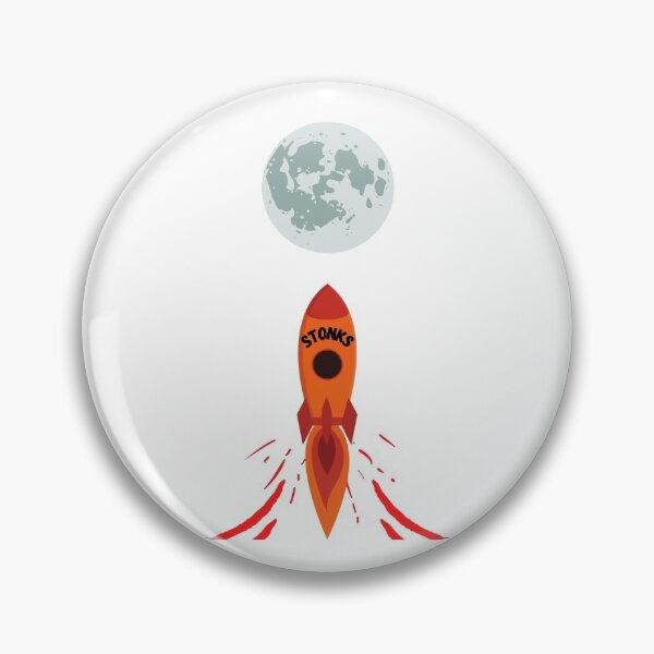 Item preview, Stonks To The Moon GME Gamestock wallstreetbets Stonks designed and sold by ColortrixArt.