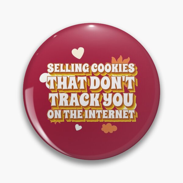 Item preview, Selling cookies that don't track you on the Internet for girl scouts! designed and sold by codepuns.
