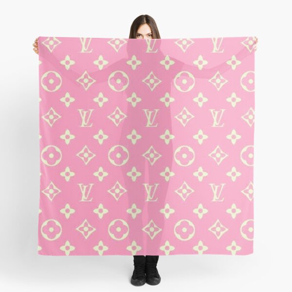 Louis V Pink Scarf