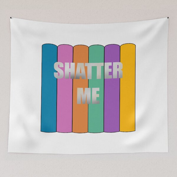 Item preview, Shatter Me Bookstack designed and sold by doodlesbyCara.