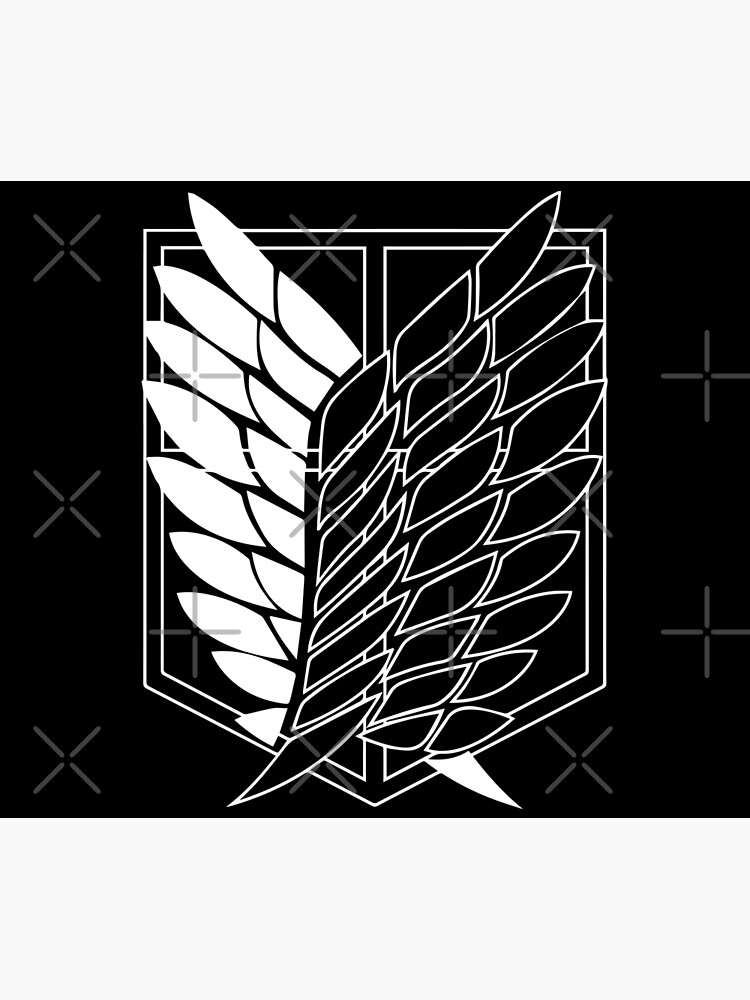 "Copy of Attack on titan Scout Regiment" Comforter by