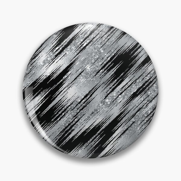 Item preview, Seamless Pinstripe Glitter & Black designed and sold by ReesDesigns.