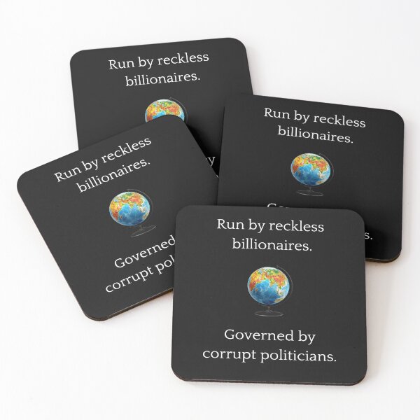 Item preview, The world run by reckless corrupt people designed and sold by konbur.